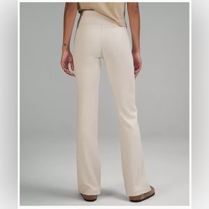 Brushed Softstreme Ribbed Zip Flared Pant 32.5"